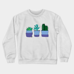 Succulents and Cacti Crewneck Sweatshirt